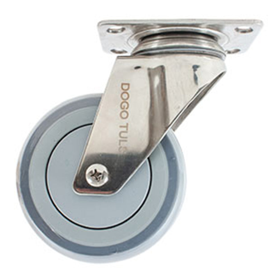 RODAJA ACERO INOX TPR GIRATORIA 4" DOGOTULS ZF5173