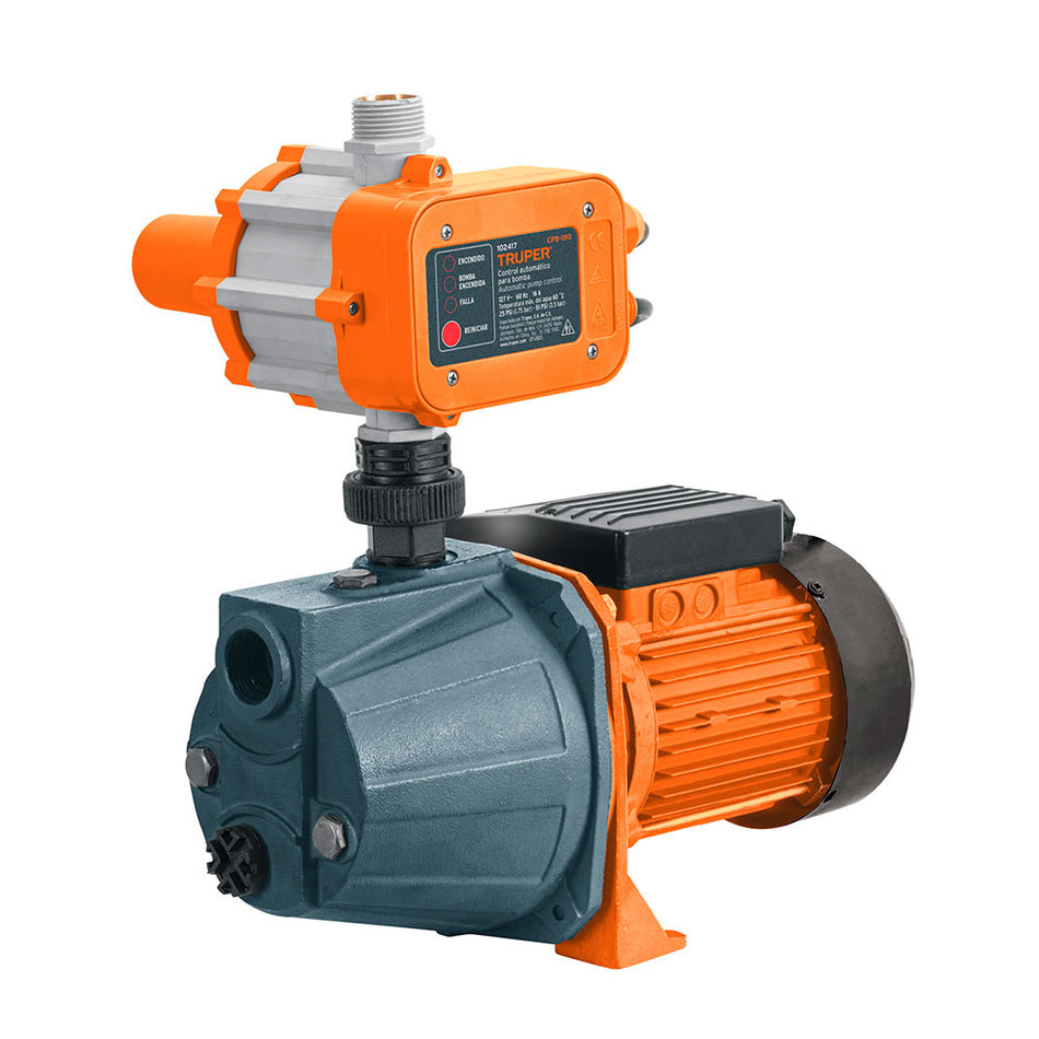 Bomba presurizadora jet hierro 1 HP con