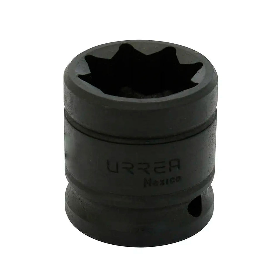 Dado de impacto cuadro de 1/2", 8 puntas, en pulgadas, 15/16" Urrea 7430S