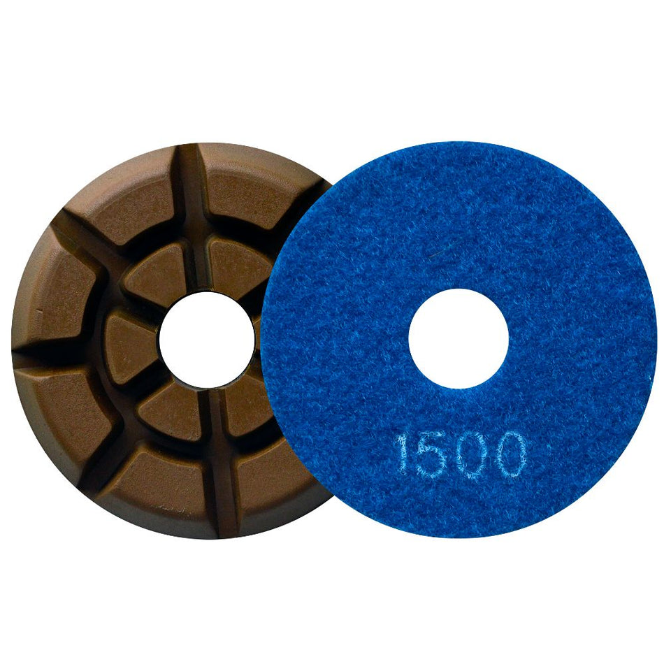 Pad de diamante de 80 x 10 mm para pulid