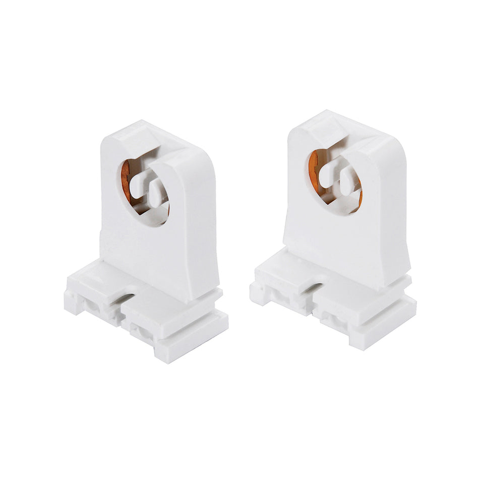 Portalámpara base G13 BIPIN, 2 piezas, color blanco Surtek 136674