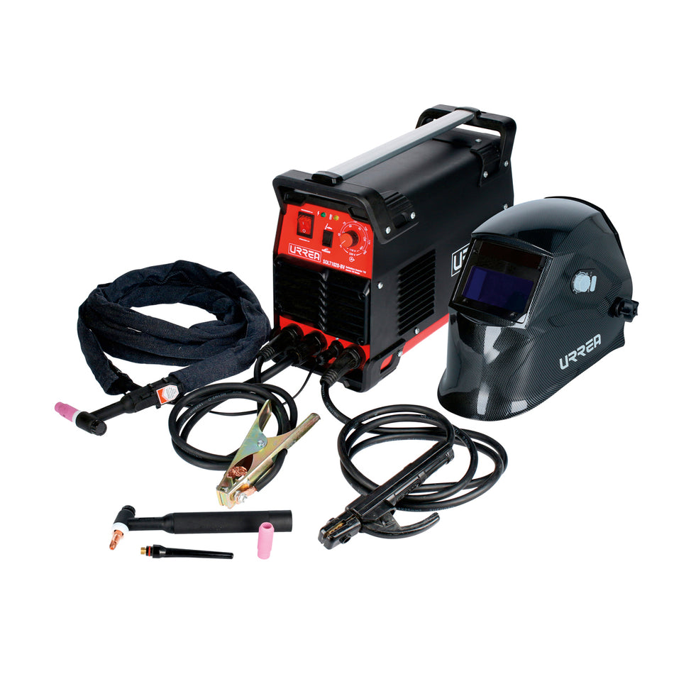 Juego de soldadora inverter TIG con accesorios, 5 piezas Urrea JSC5