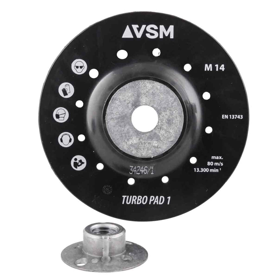 RESPALDO P/DISCO DE LIJA (VSM)  4.5"   (