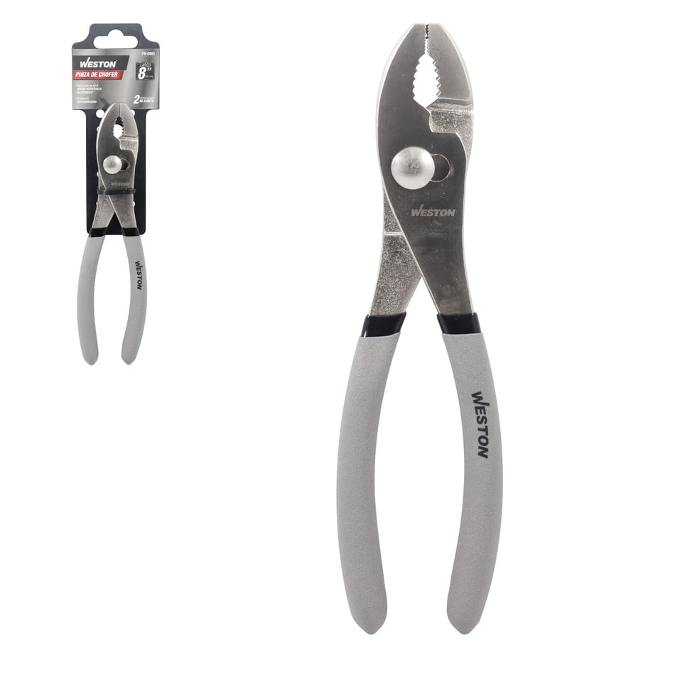 PINZAS DE CHOFER 8" (CAJA C/6 PZAS - PRE