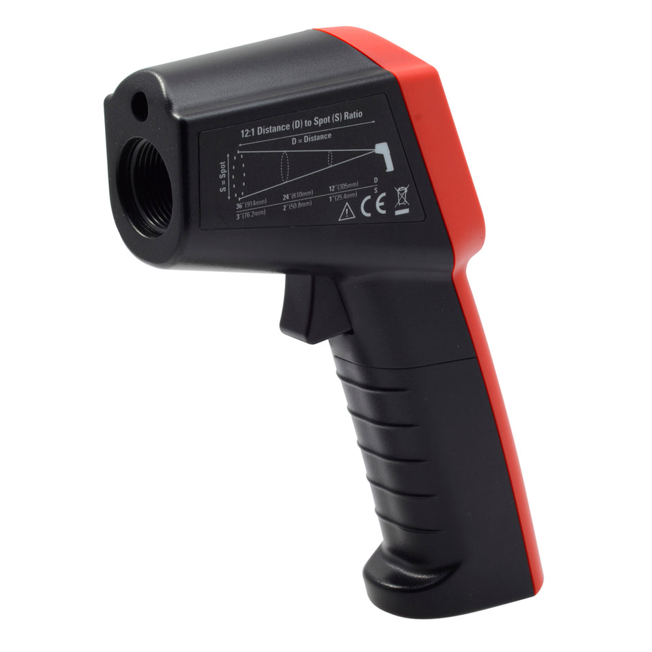 Termómetro infrarrojo con pantalla LCD -60°C a 550°C Urrea UD70