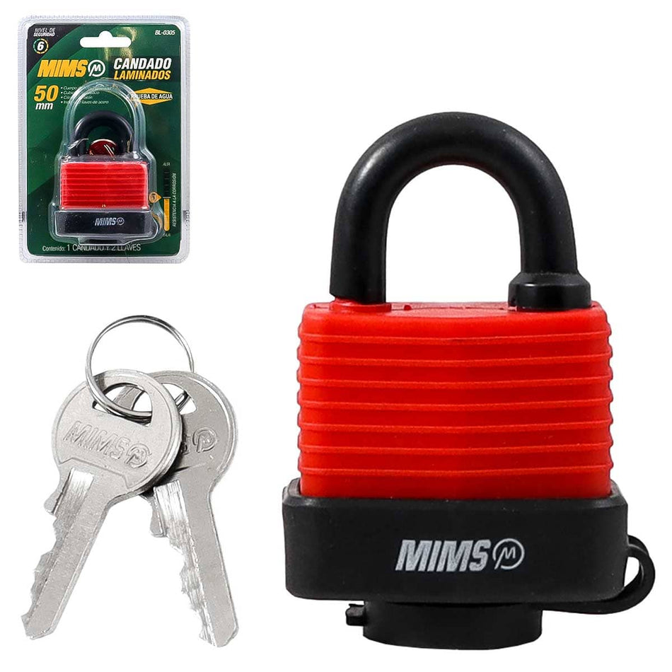 CANDADO DE ACERO A PRUEBA DE AGUA CUERPO