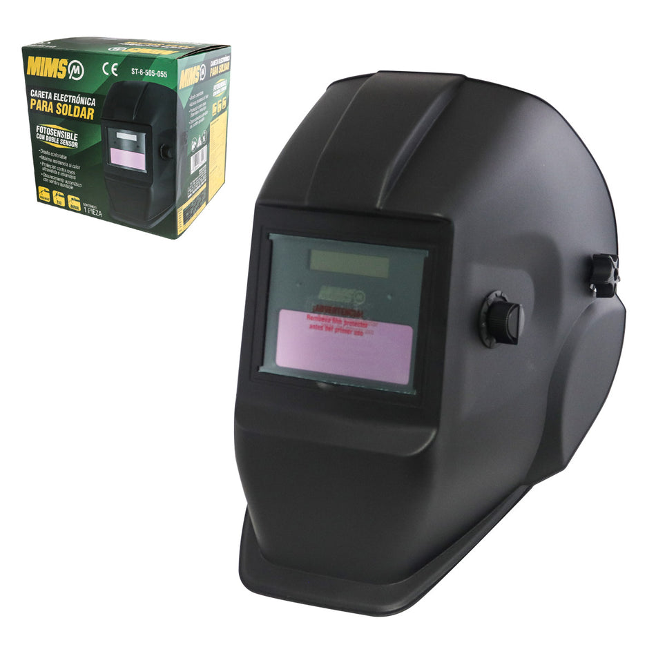 CARETA P/SOLDAR ELEC. SENCILLA MIMS (Pre