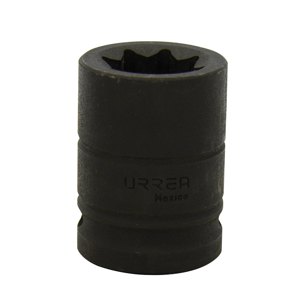 Dado de impacto cuadro de 3/4", 8 puntas, en pulgadas, 1-1/16" Urrea 7517S