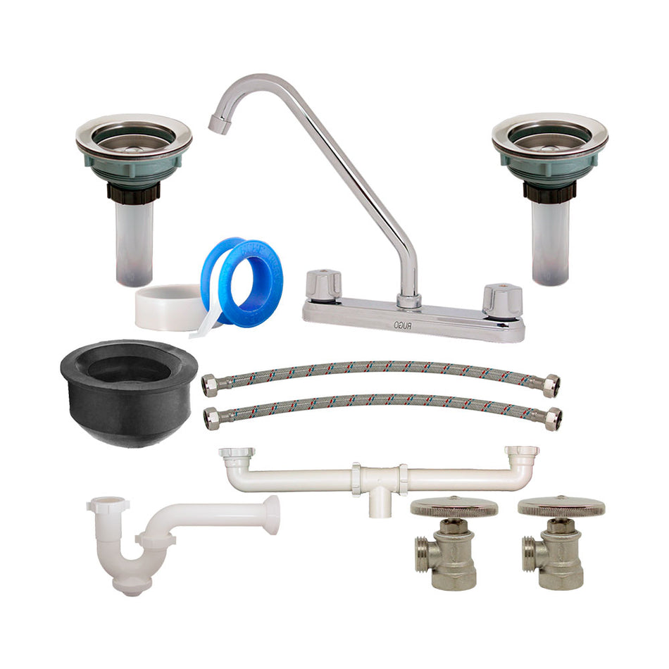 KIT P/INSTALAR TARJA DOBLE, RUGO