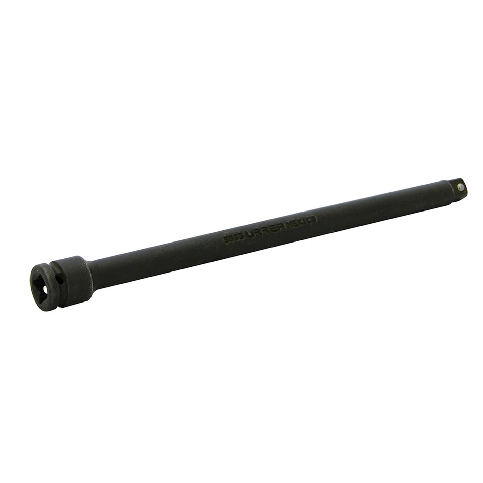 Extensión con perno para dado de impacto cuadro de 1/4", 6" Urrea 6965