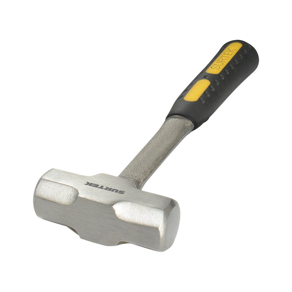 Marro octagonal forjado en una pieza con mango Rubber grip de 9", 4 lb Surtek MARR4X