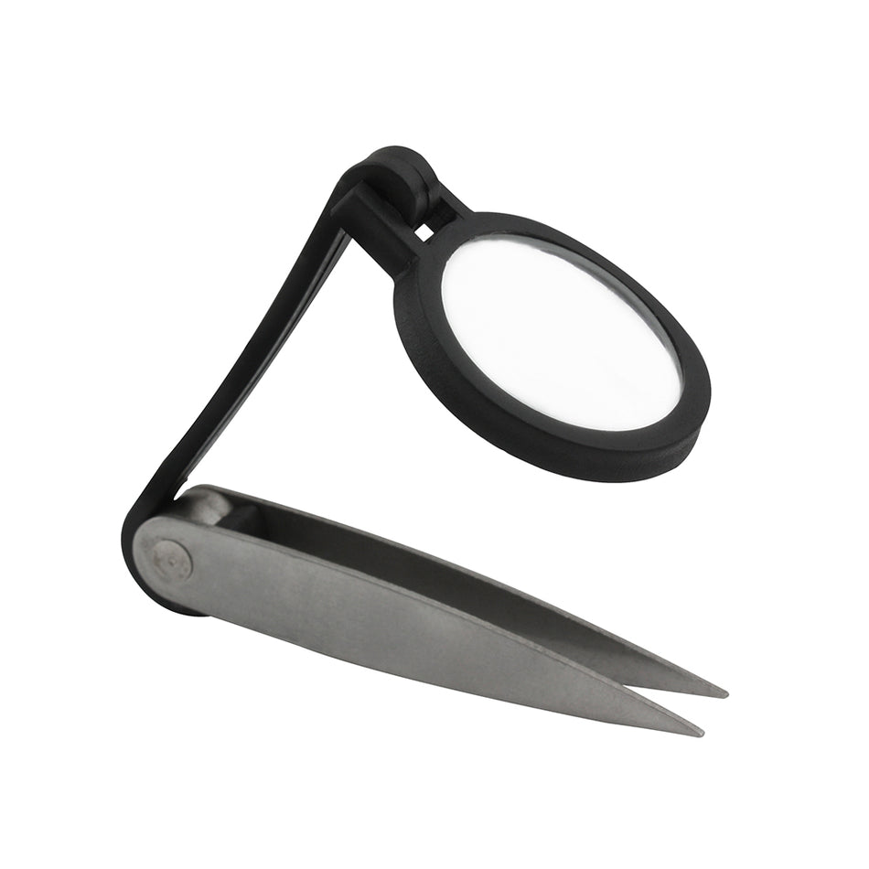 LUPA CON PINZA 28MM 5X DOGOTULS SH2068