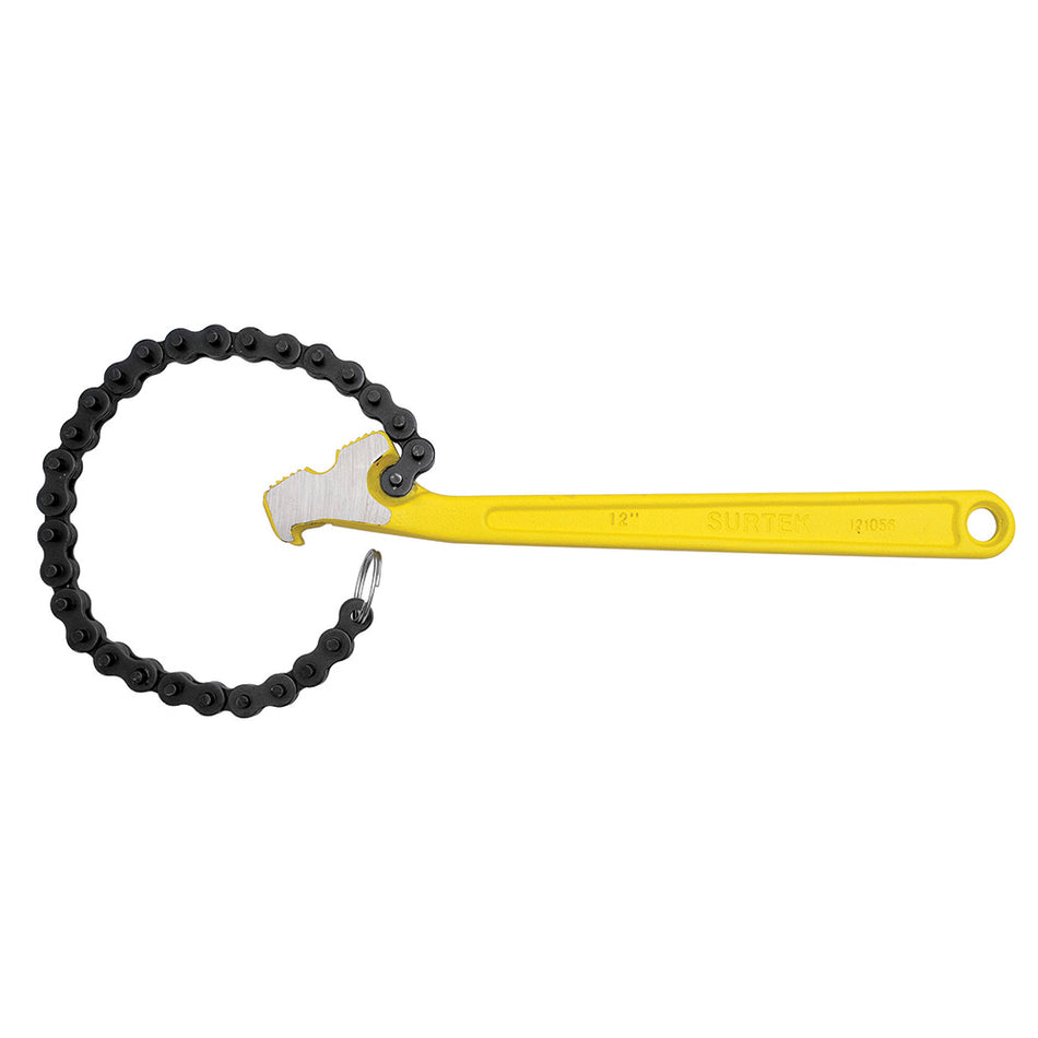 Llave universal de cadena de acero de 12" Surtek 121056