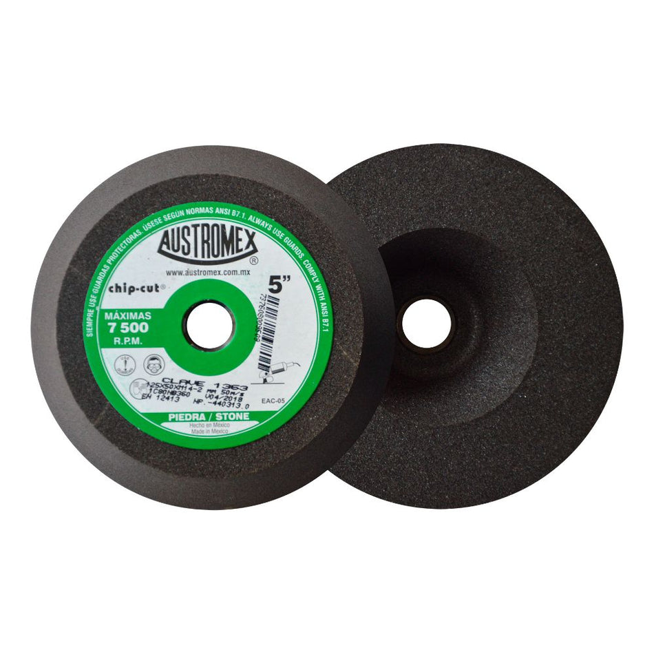 Copa abrasiva de 125 x 50 x M14-2 mm par