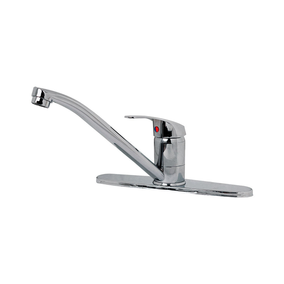 MEZC.MONOMANDO P/FREG. AL PISO A.CROMO,