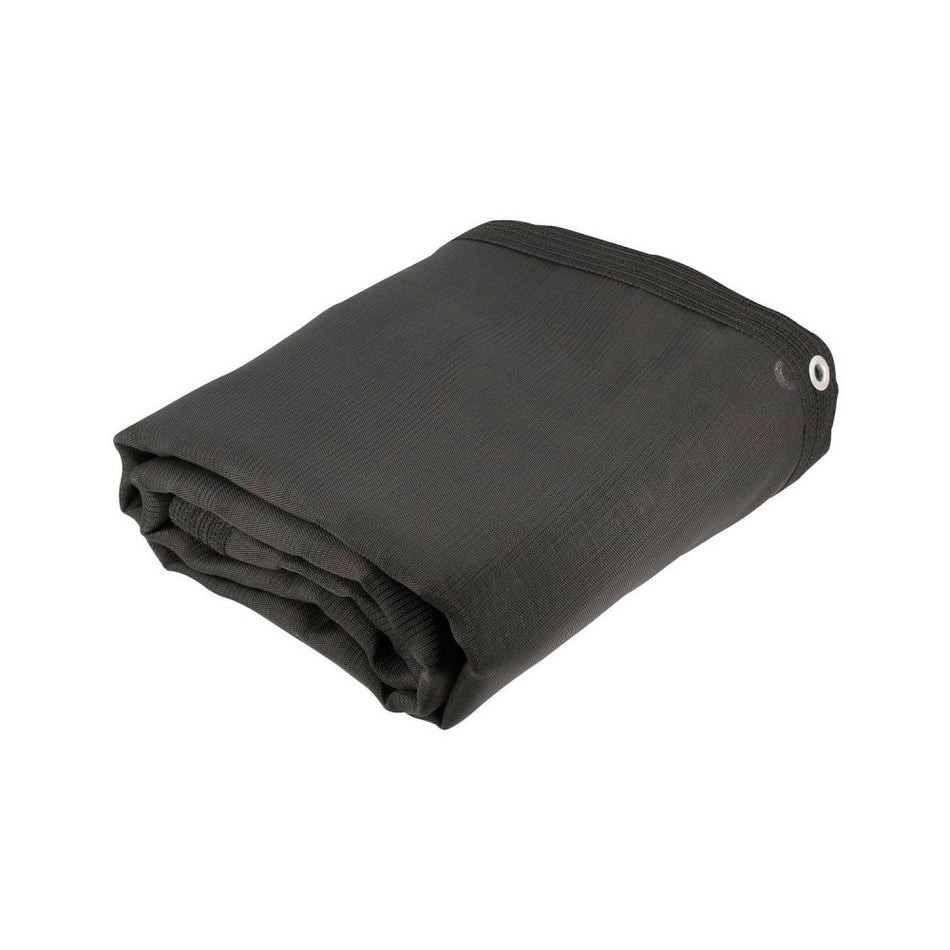 Toldo de malla sombra color negro 5 m x 3.60 m Surtek TOLM5