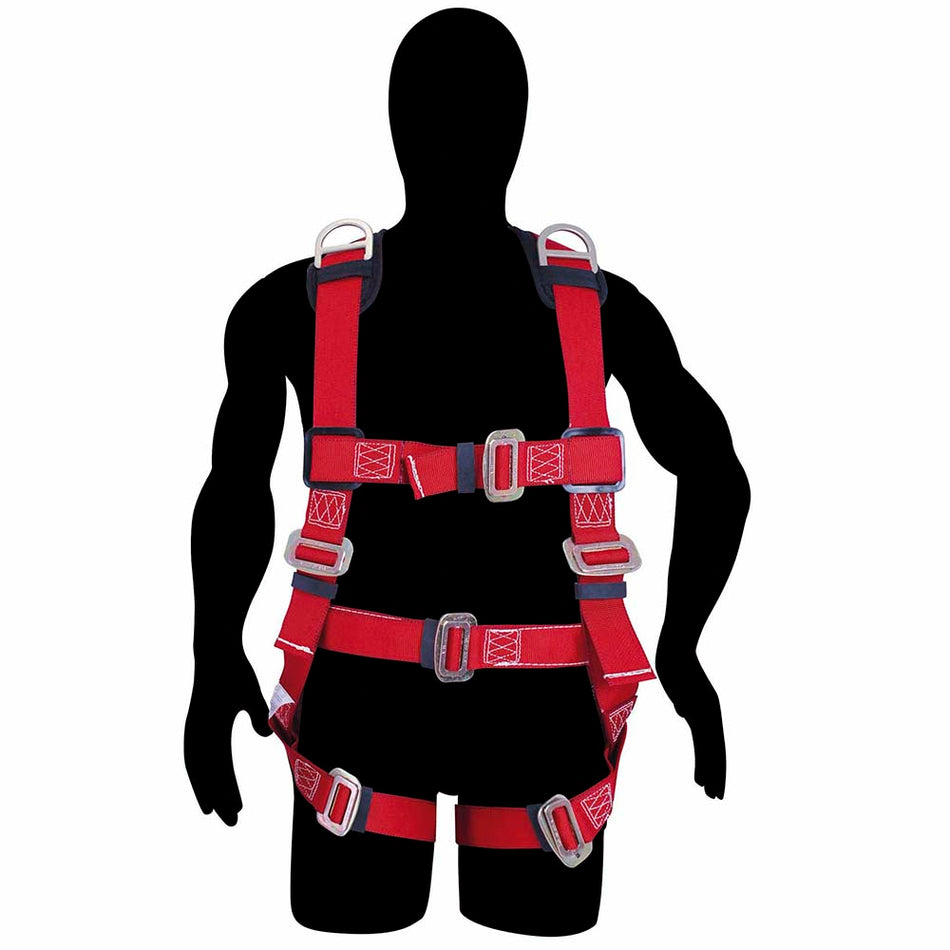 Arnés de seguridad de rescate con cinturón, talla 40-44 Urrea USA8B