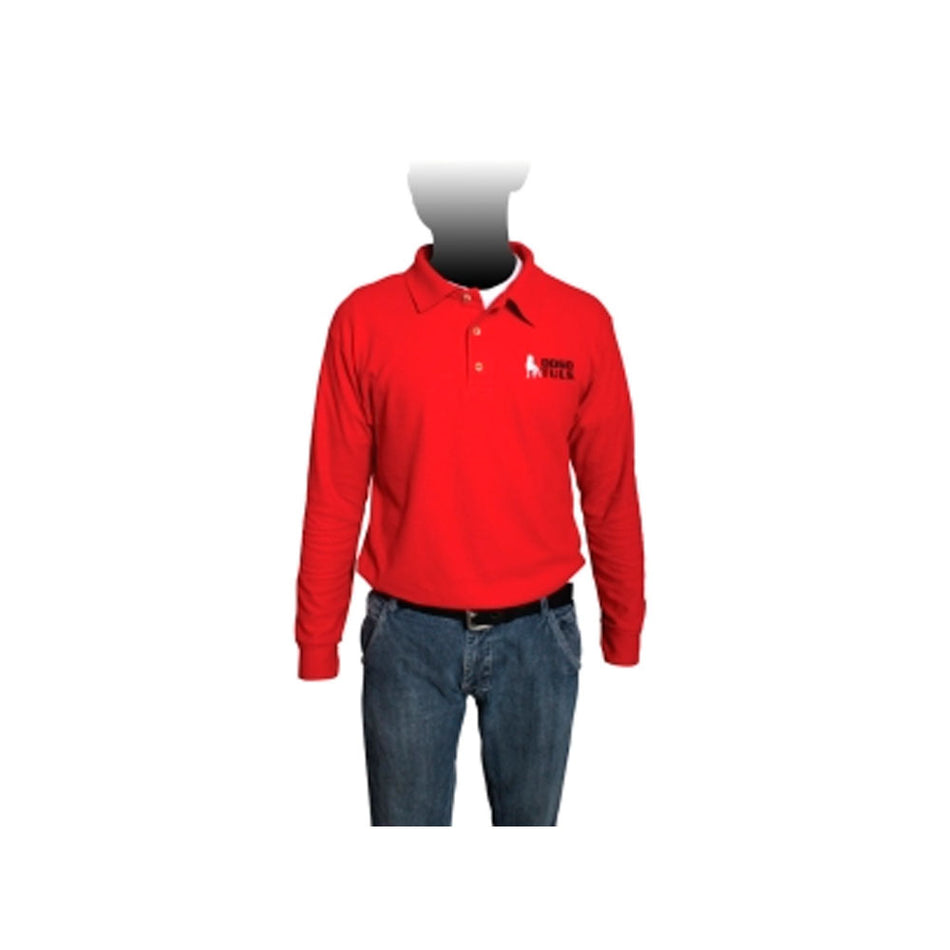 PLAYERA MANGA LARGA T-XL POLO ROJA DOGOTULS AP0025