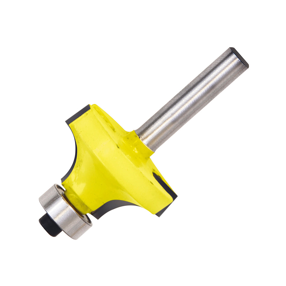 Broca para router de acero redondeadora con balero para moldura 1" zanco de 1/4" Surtek 119271