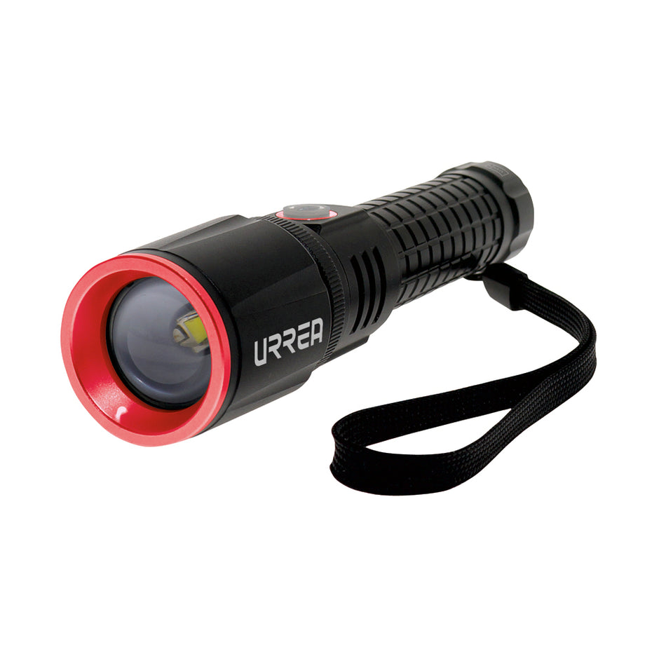 Linterna de LED de alta potencia recargable de 1,000 lm Urrea LAPU1