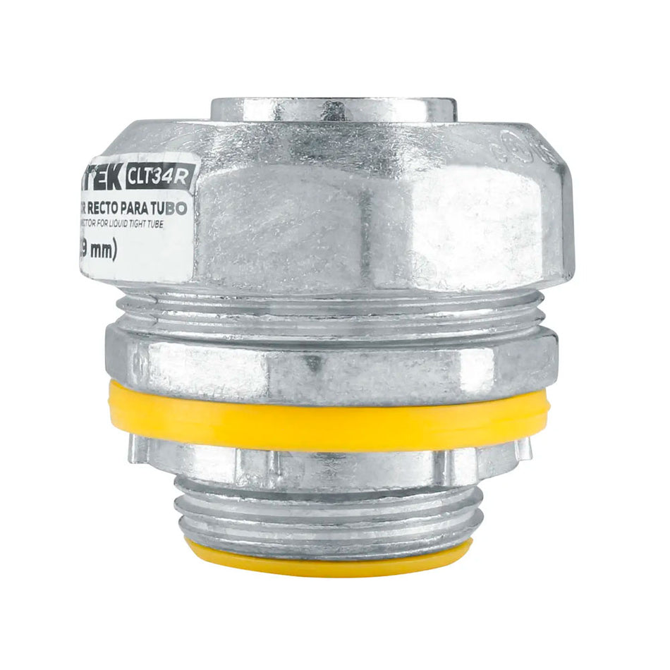 Conector recto para tubo liquid tight 3/4" Surtek CLT34R