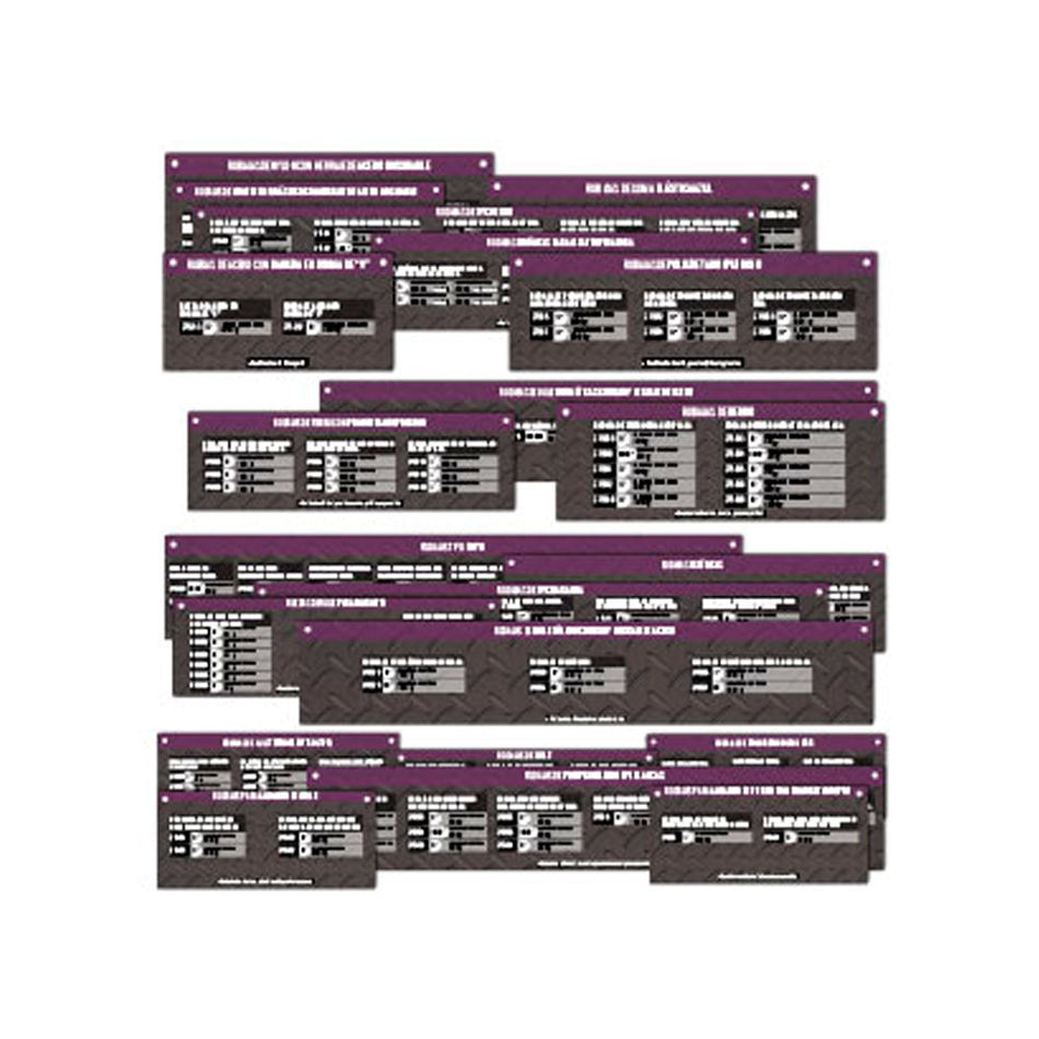 KIT DE BANNER PARA RODAJAS 23 PZAS DOGOTULS EX1020