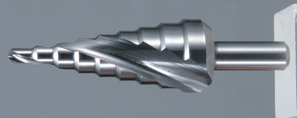 BROCA ESCALONADA ESPIRAL HSS 4-32 mm ZAN