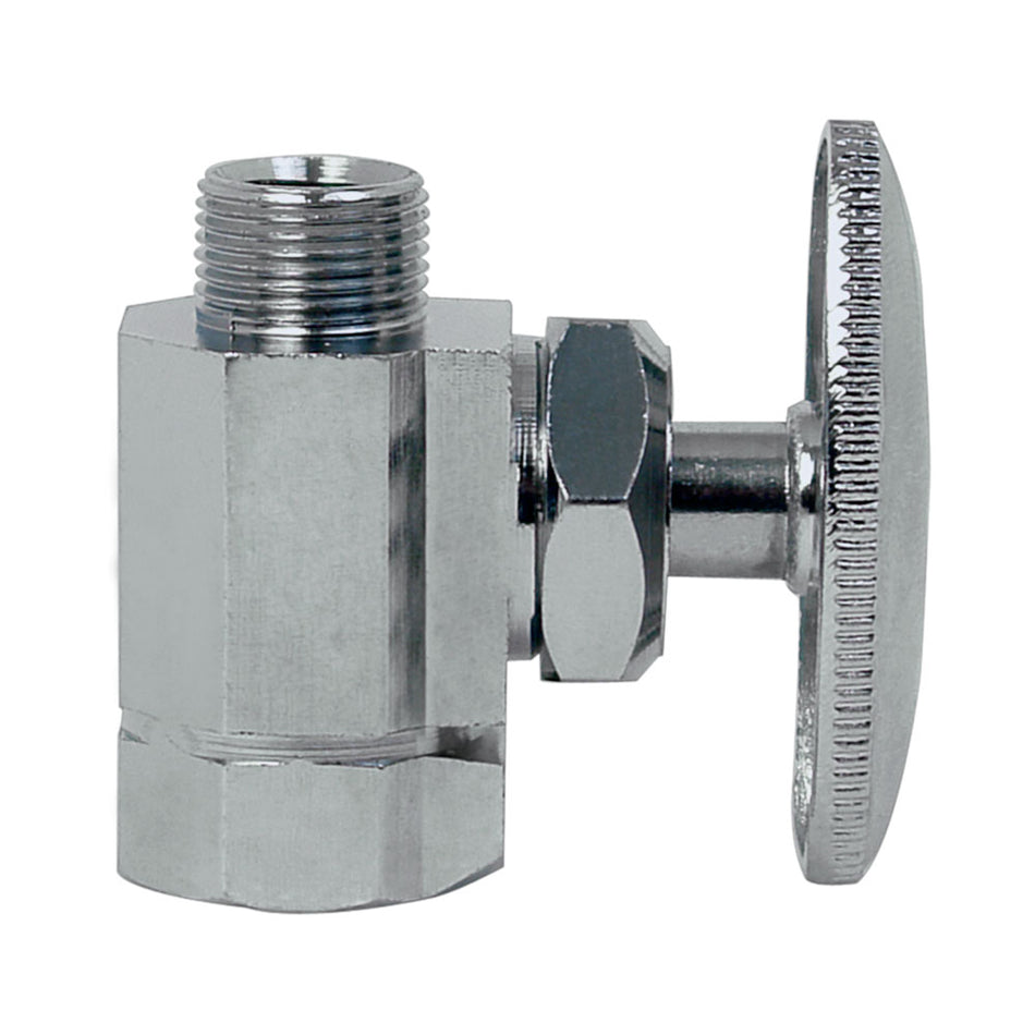 LLAVE CONTROL RECTA 1/2 X 3/8, RUGO