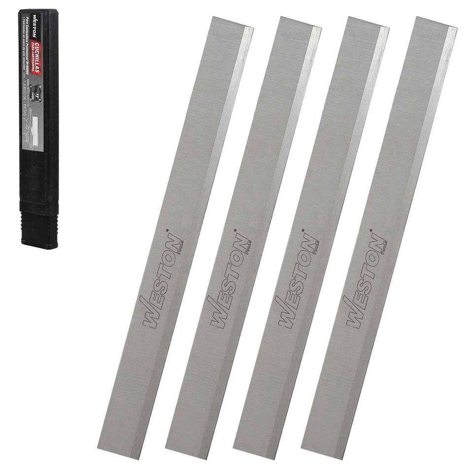 JUEGO DE 4 CUCHILLAS PARA CANTEADORA M-0