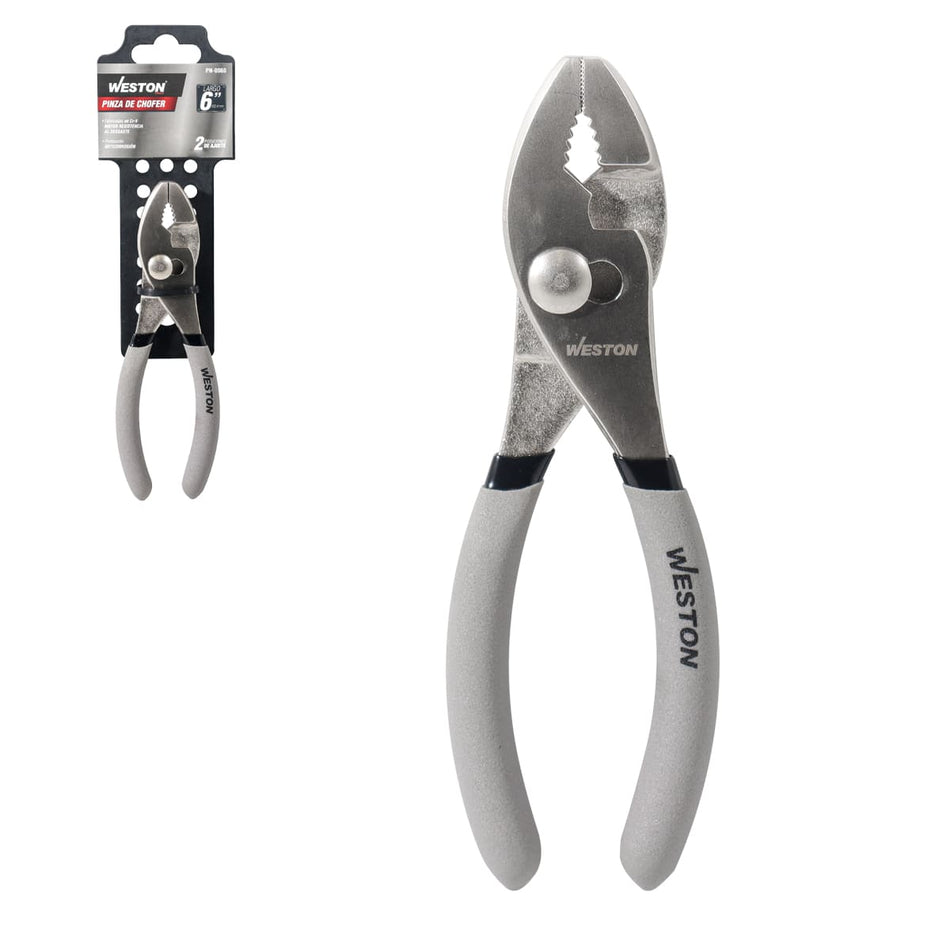 PINZAS DE CHOFER 6" (CAJA C/6 PZAS - PRE