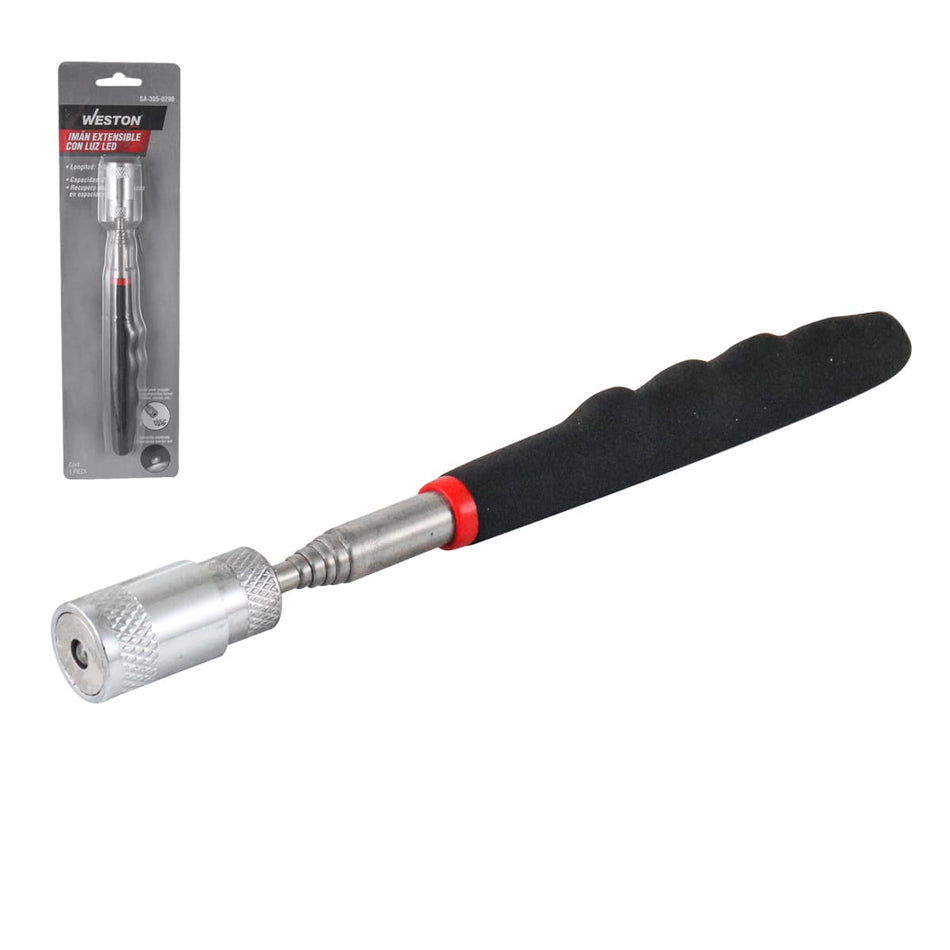 IMAN EXTENSIBLE C/LUZ LED CAPACIDAD 2.2