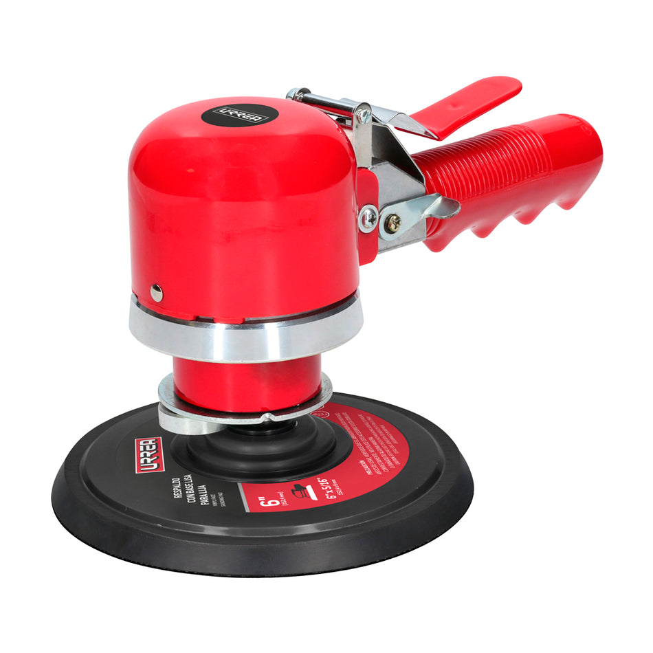 Lijadora neumática acción dual 6" 10,000RPM, eje de 5/16" Urrea UP870A