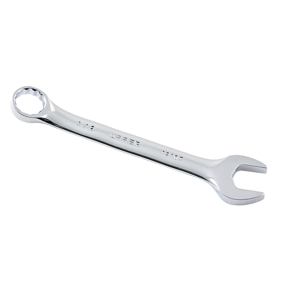 Llave combinada corta pulido espejo en pulgadas, 12 puntas, 1/2" Urrea 1216T