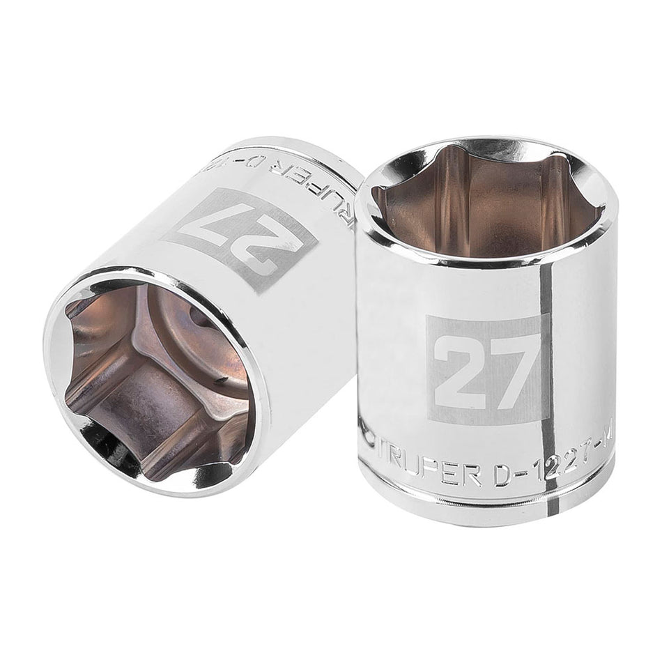 Dado de 27 mm, 6 puntas, cuadro 1/2', Tr