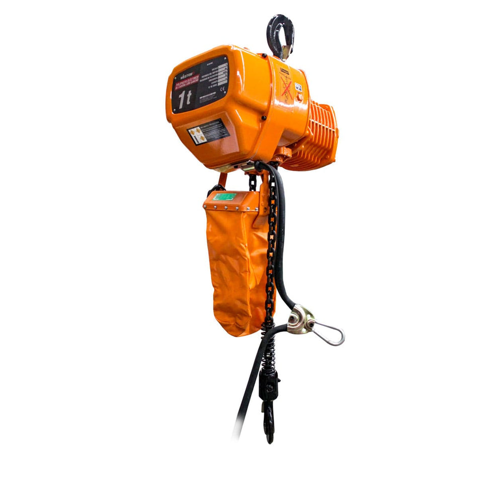 POLIPASTO ELECTRICO D/CADENA C/GANCHO 3T