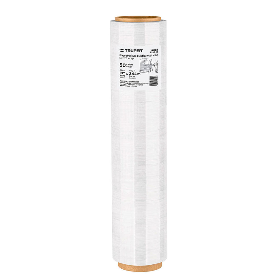Rollo de 244 m película plástica estirab