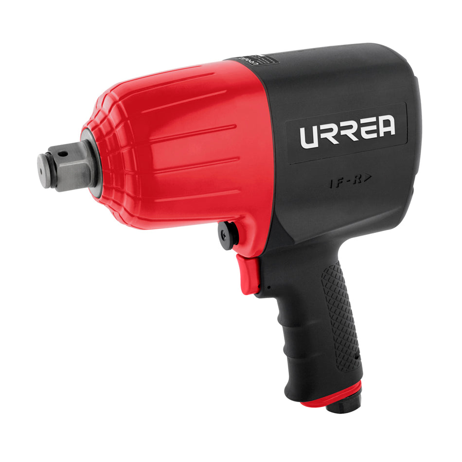 Pistola de impacto neumática cuadro de 1" 1,400 Ft-lb sistema twin hammer Urrea UPX893