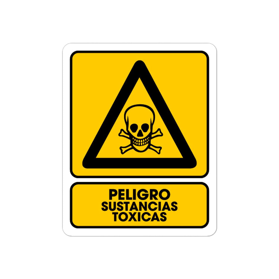 SEÑALAMIENTO MATERIALES TOXICOS 25 X 35C