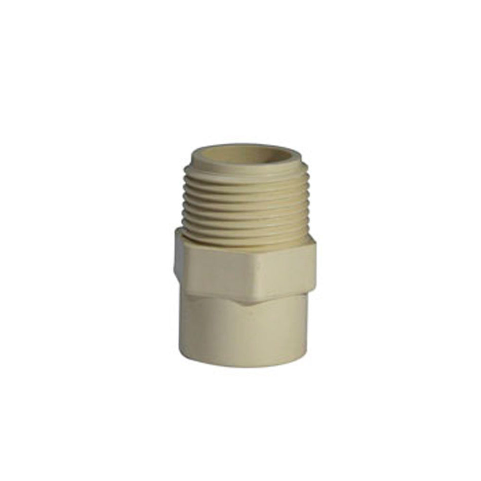 ADAPTADOR MACHO DE CPVC 19MM, RUGO