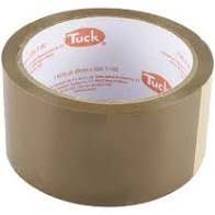 CINTA EMPAQUE CANELA ECONOMICA 48mm X 10 TUK 258437