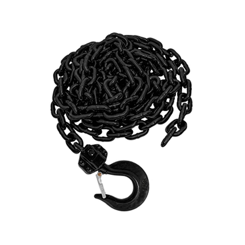 CADENA G80 8X24MM LEVANTE 10M CON GANCHO DOGOTULS HB5072