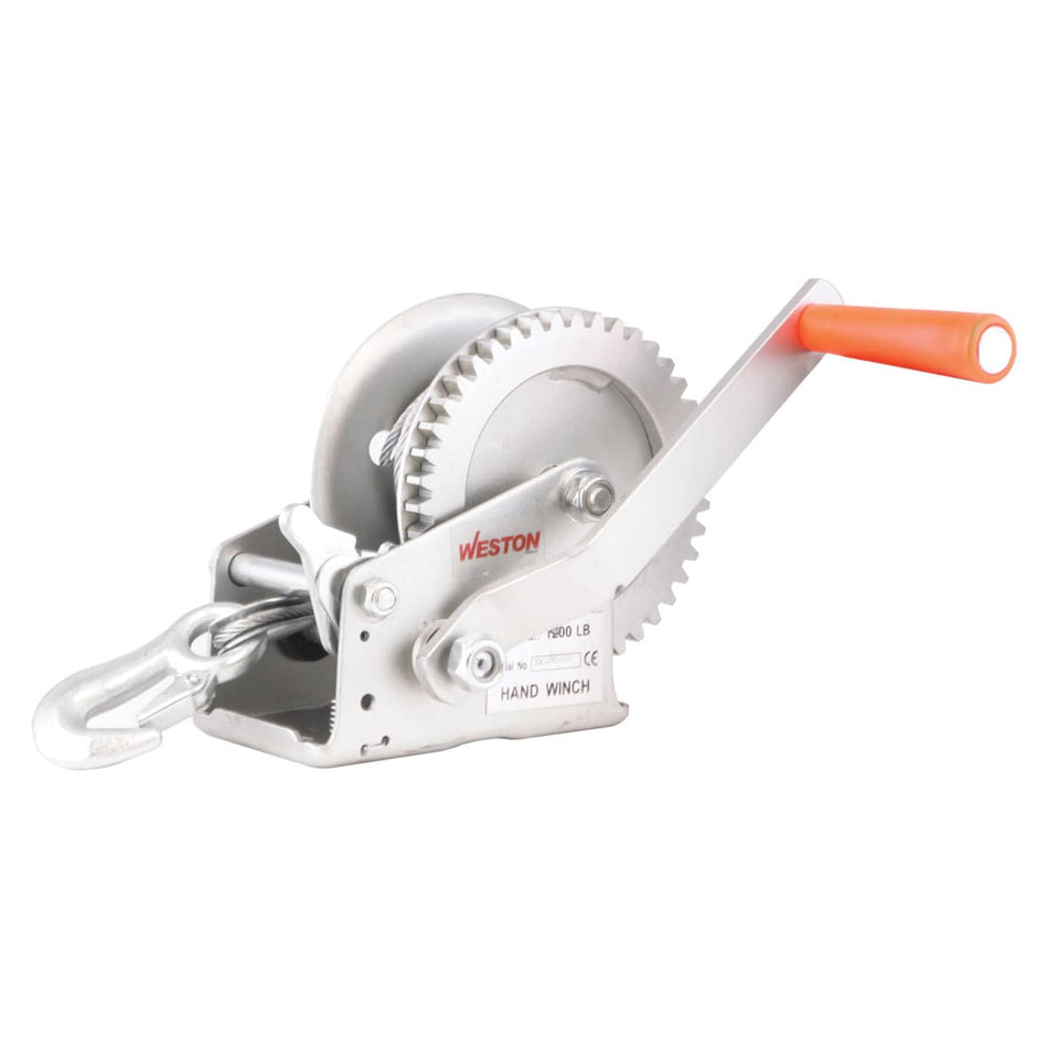 RESTIRADOR MANUAL C/CABLE 1200LBS, WESTO