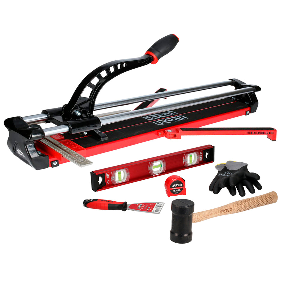 Juego combinado de herramienta para instalar azulejos 6 piezas Urrea JAZ6