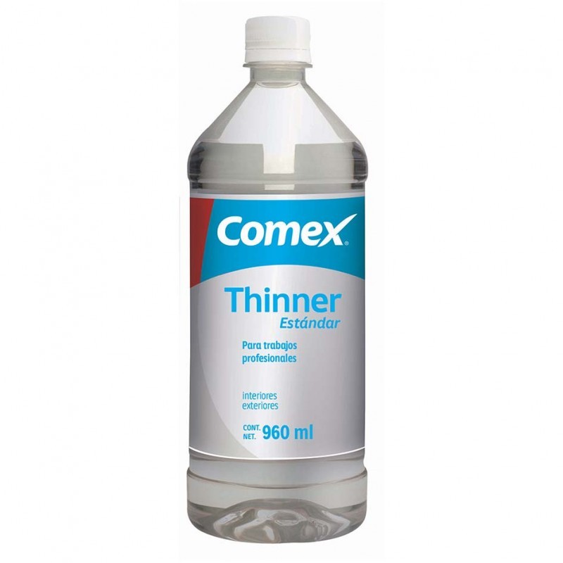 BOTE DE THINNER COMEX 1 LITRO
