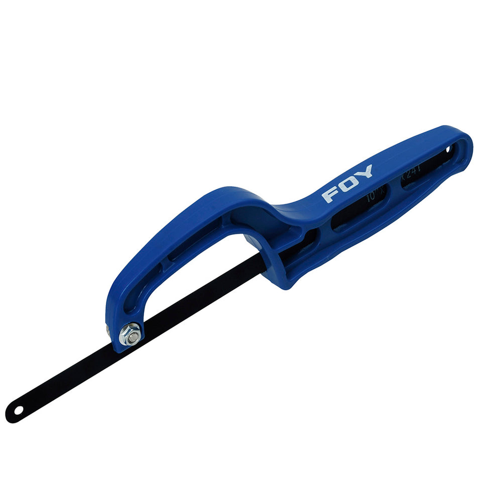Mini arco de segueta con mango plástico 10" y 12", 12" Foy 143125