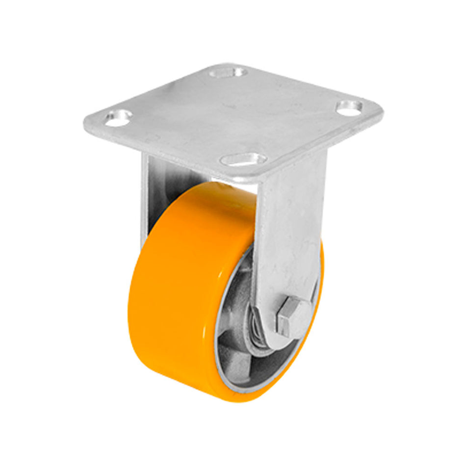 RODAJA ALUMINIO PU NARANJA FIJA 4" DOGOTULS ZF5270