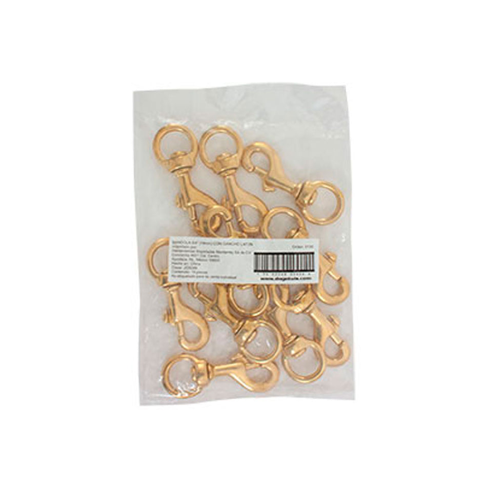 BANDOLA 3/4" CON GANCHO LATON SOLIDO DOGOTULS JG5049