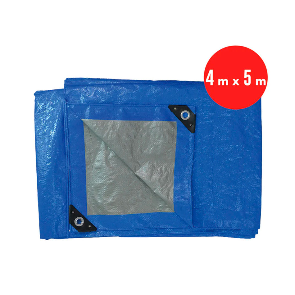 LONA DE POLIETILENO 110g/m2 4m x 5m, BYP