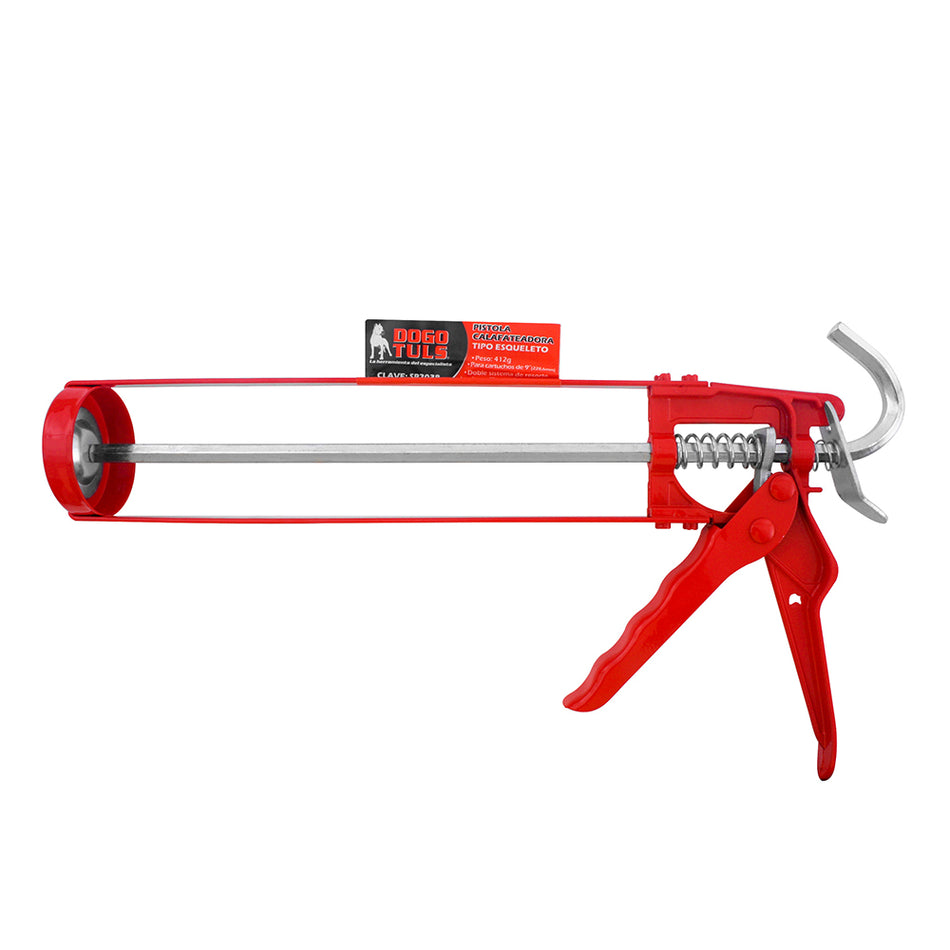 PISTOLA ESQUELETO P/SILICON 9" 22.86 cm DOGOTULS SP2038