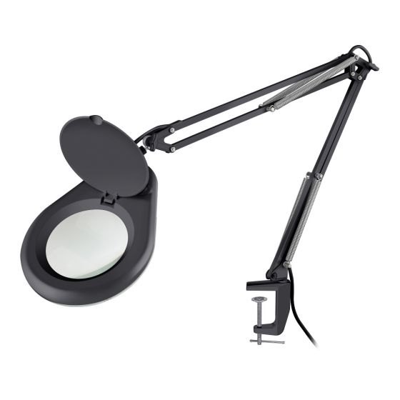 LAMPARA LED CON LUPE (5X) Y BRAZO ARTIC.